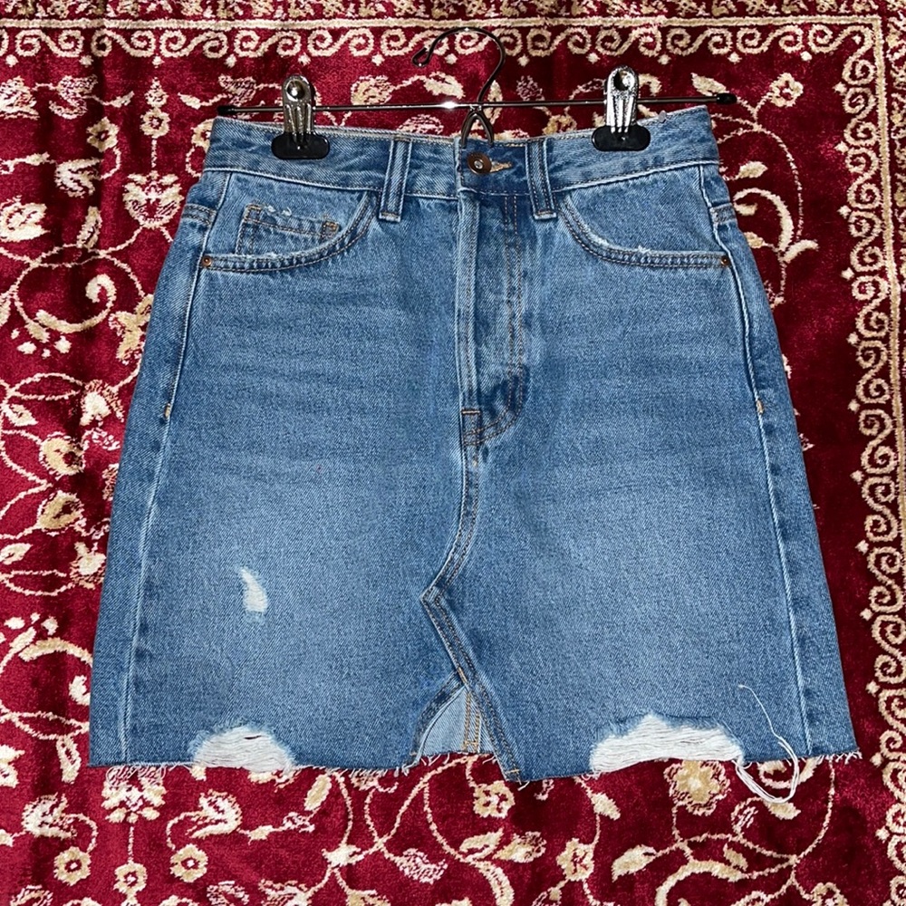 Stylish jeans style skirt